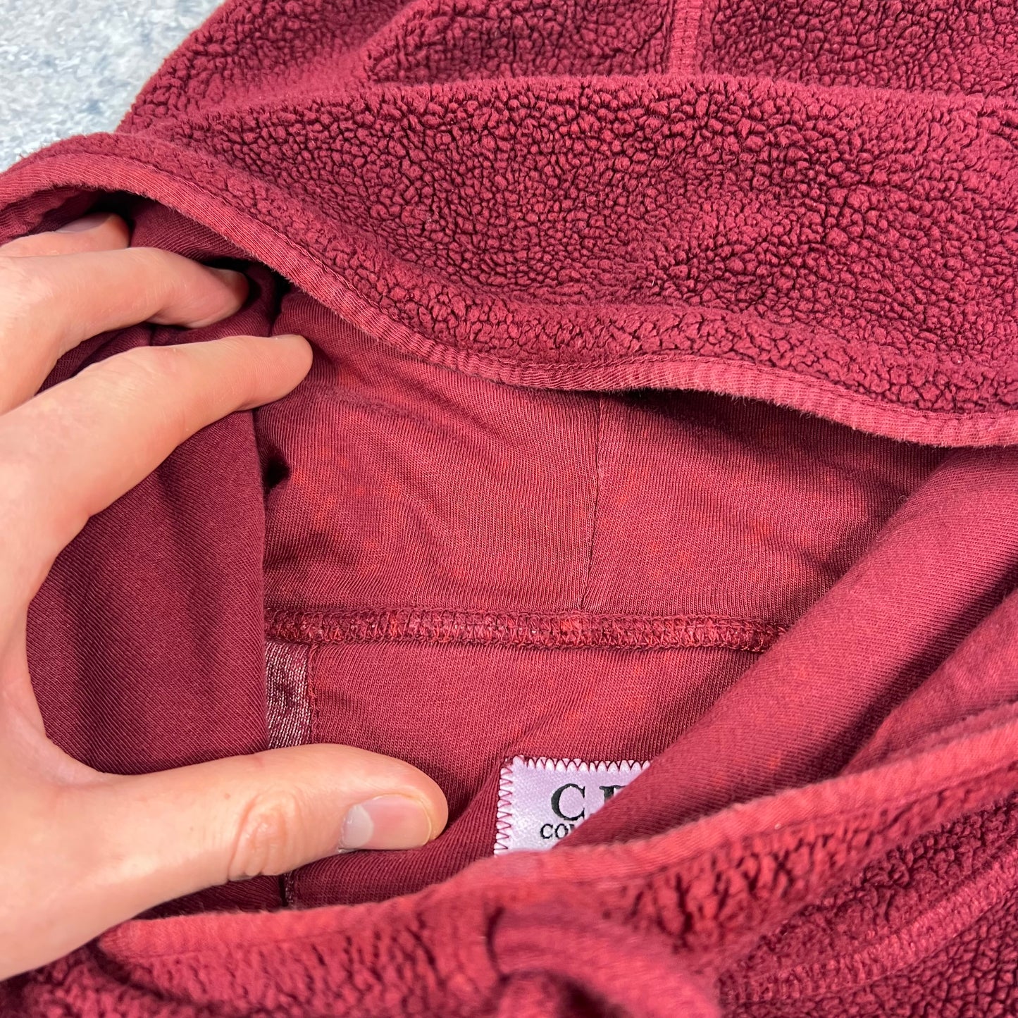 CP Company Hooded Lens Fleece Large 23.5”