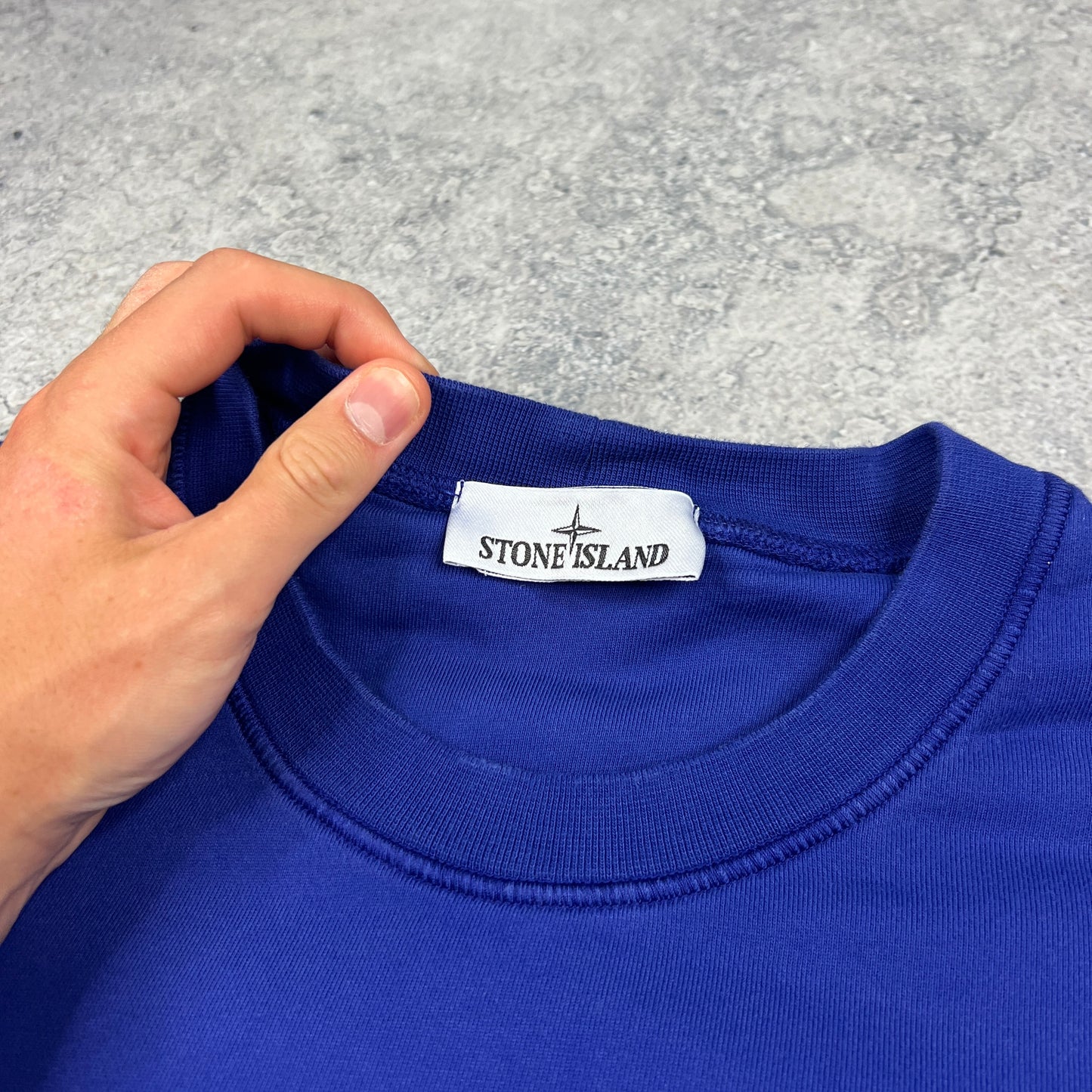 Stone Island Blue Sweatshirt XXL 26”