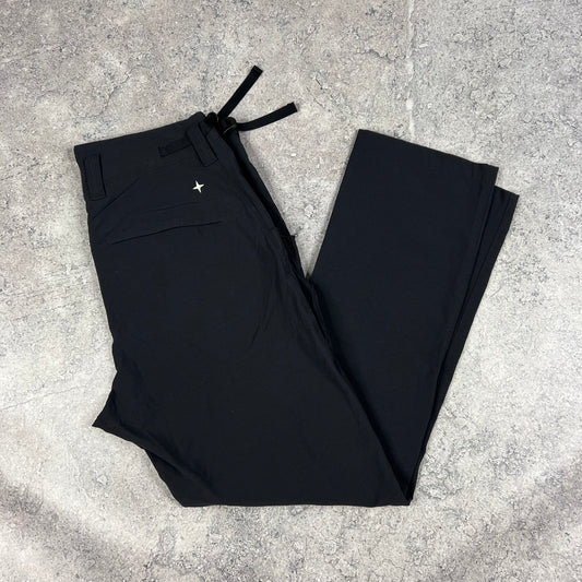Stone Island Black Stellina Shell Cargo Trousers W34-36”