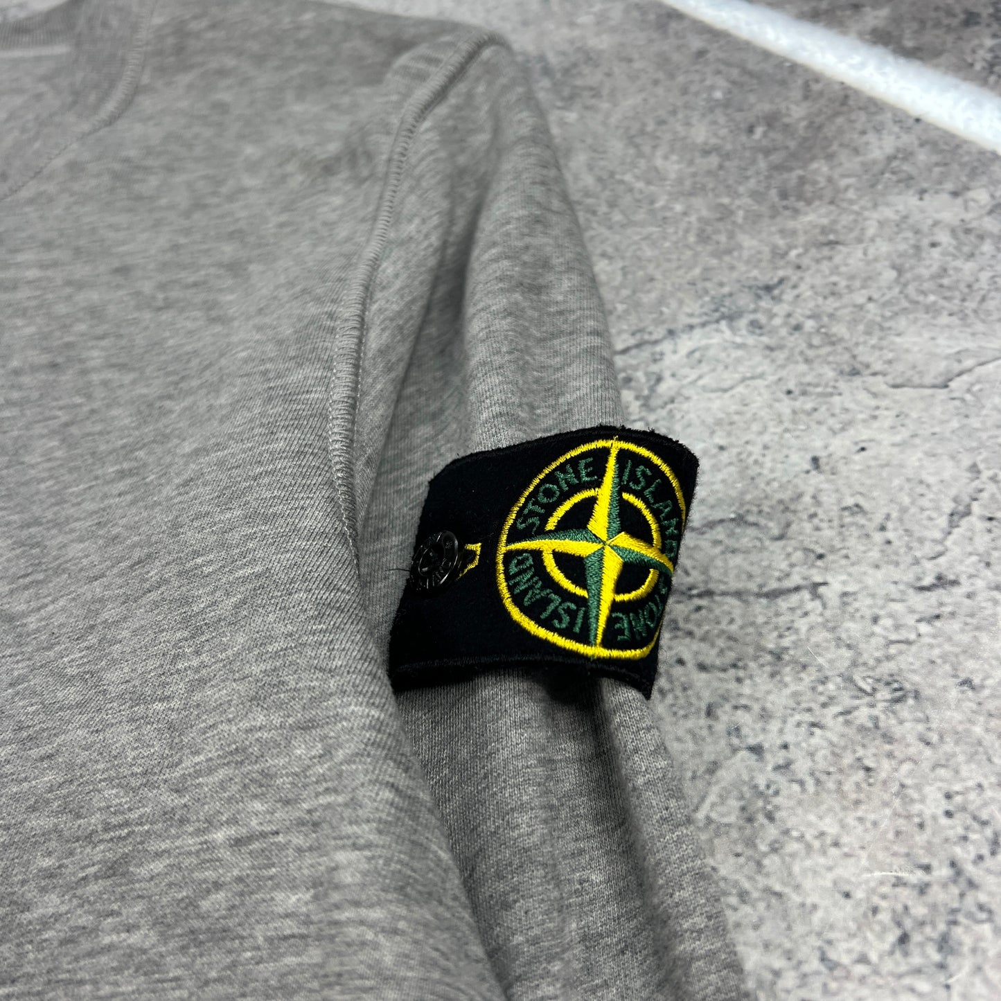 Stone Island Grey Sweatshirt Large 22.5”