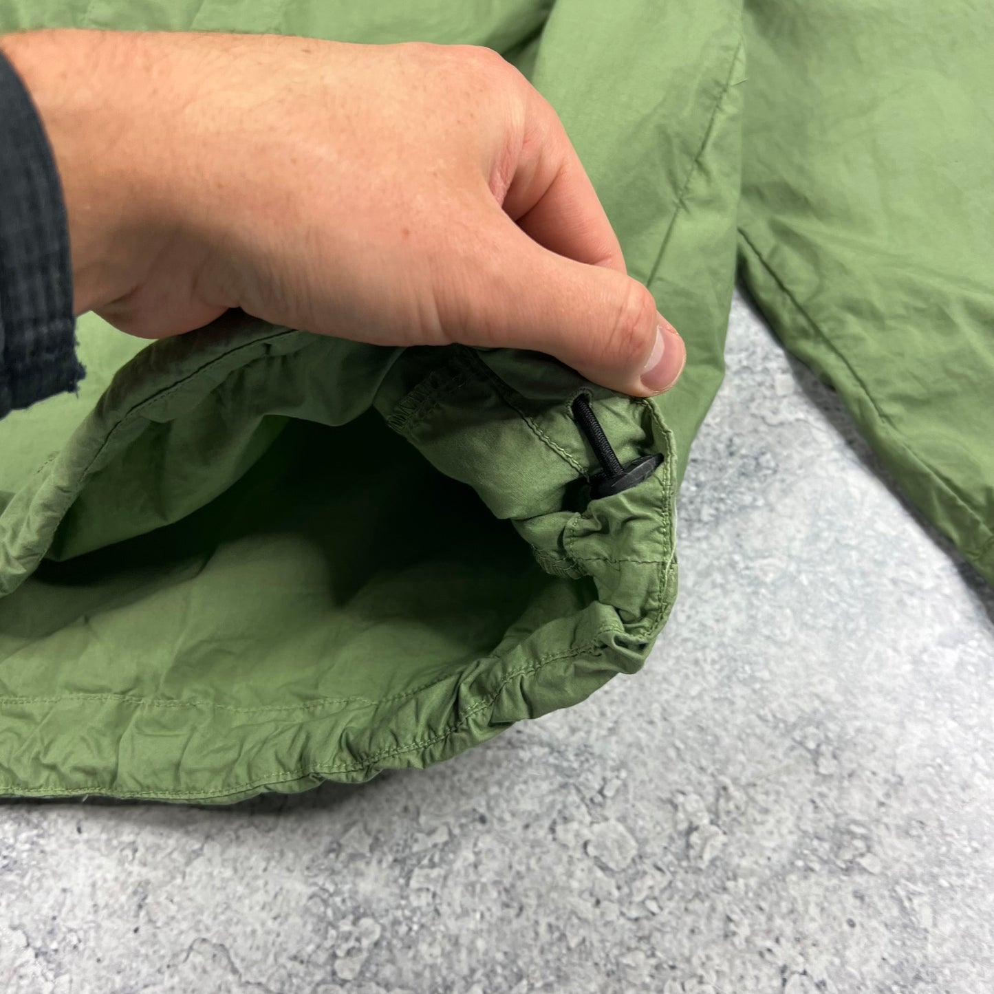 Stone Island Green Tela Smock XL 27.5”