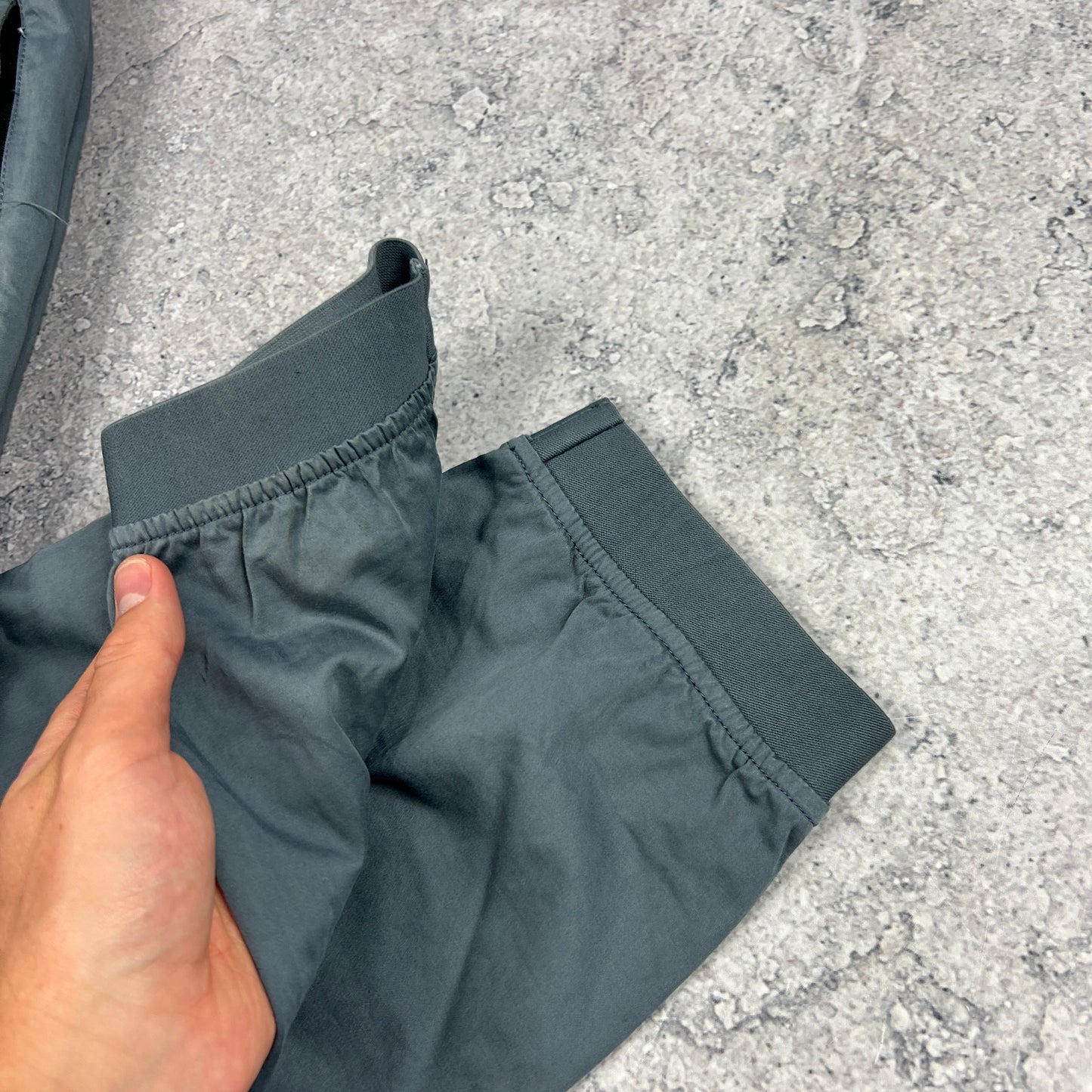 Stone Island Powder Blue Cuffed Cargos W32”
