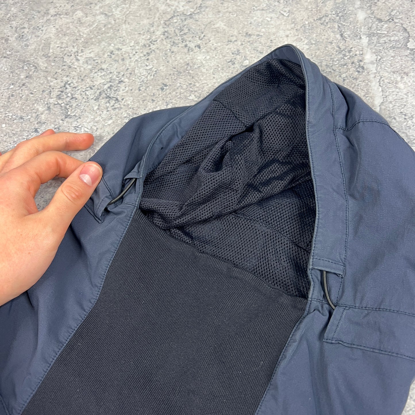 CP Company Navy Shell Smock Small 21”