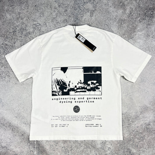 Stone Island Hand Sprayed Lab T-Shirt BNWT