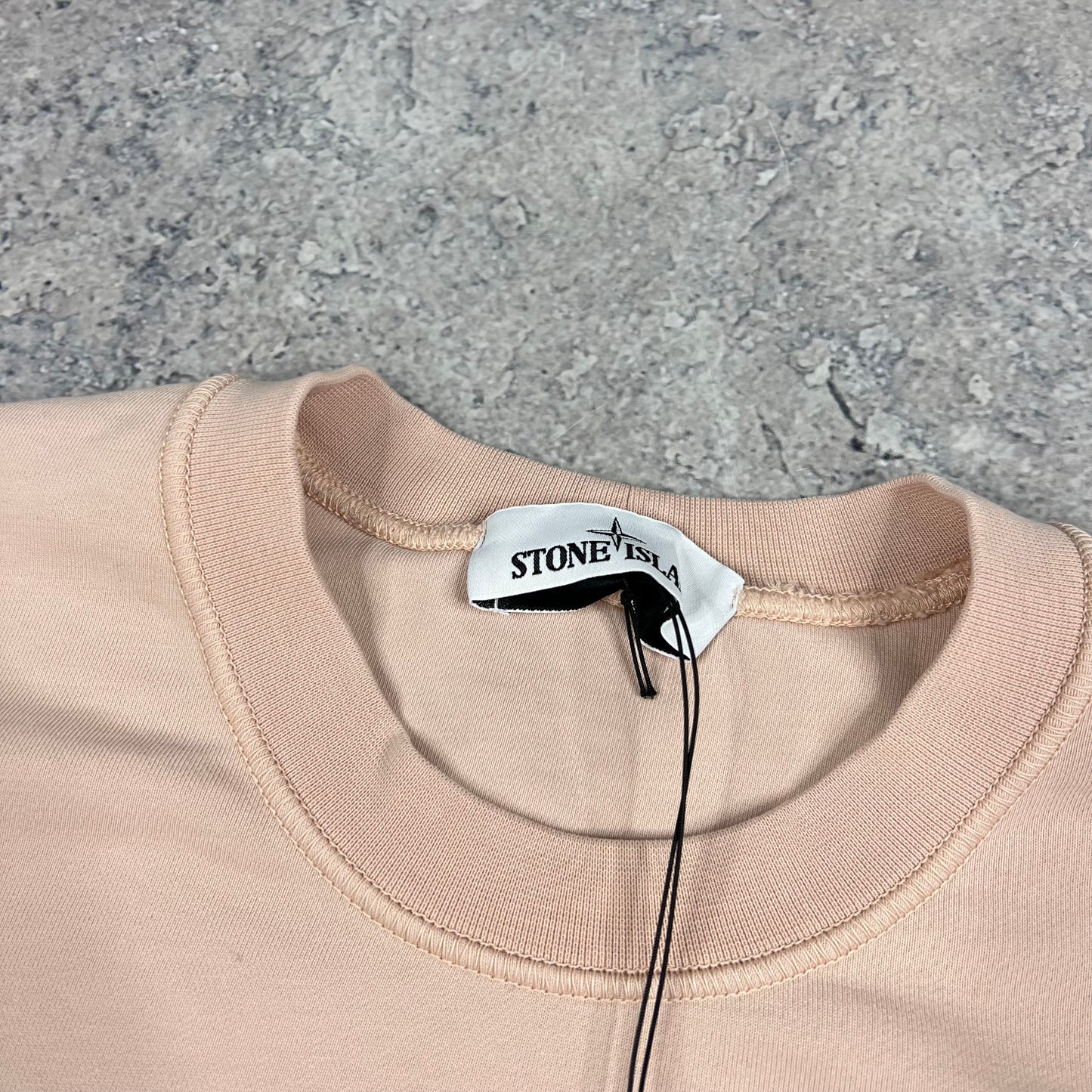 Stone Island Pale Pink Sweatshirt XL 23.5” BNWT