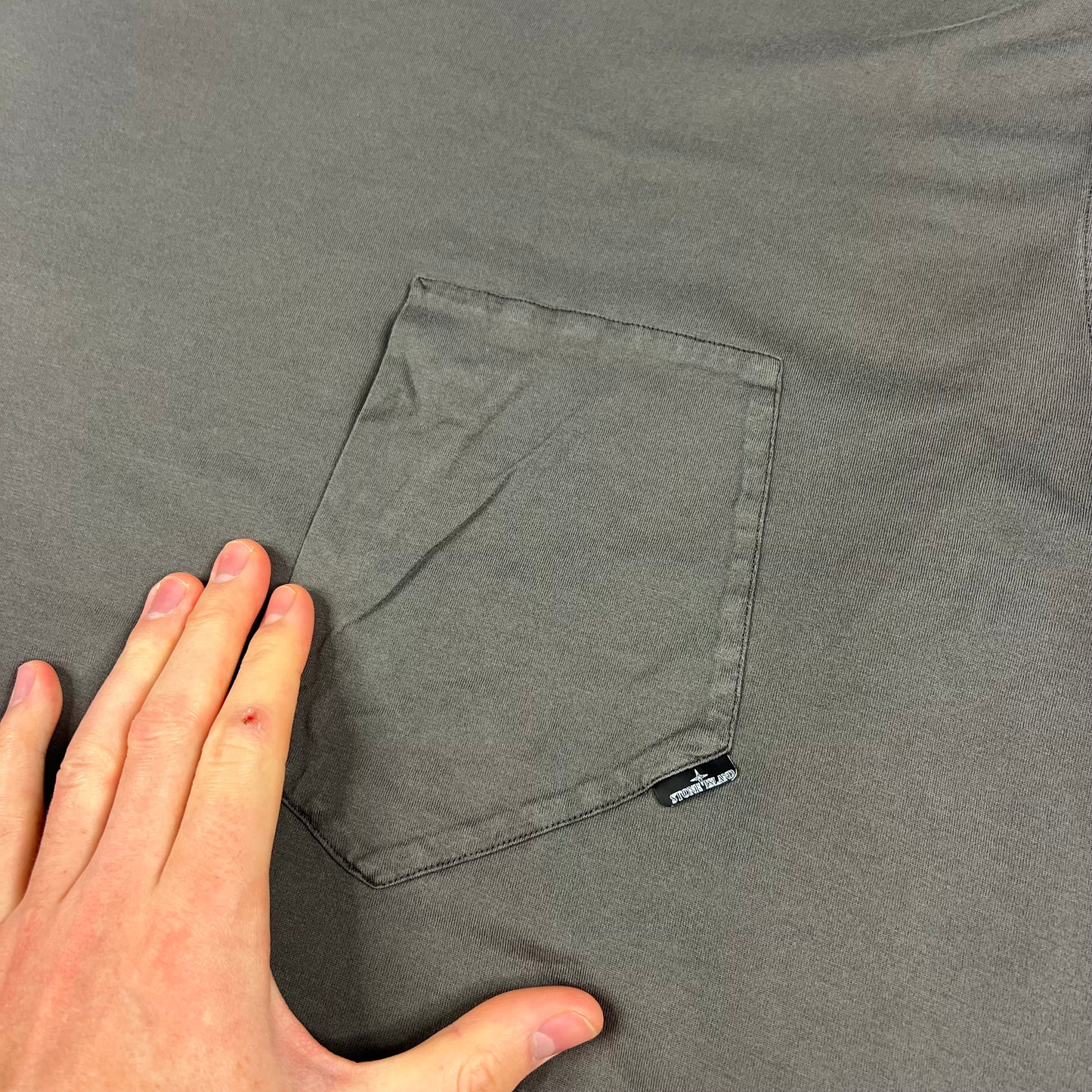 Stone Island Grey Shadow Project L/S T-Shirt 3XL 26”