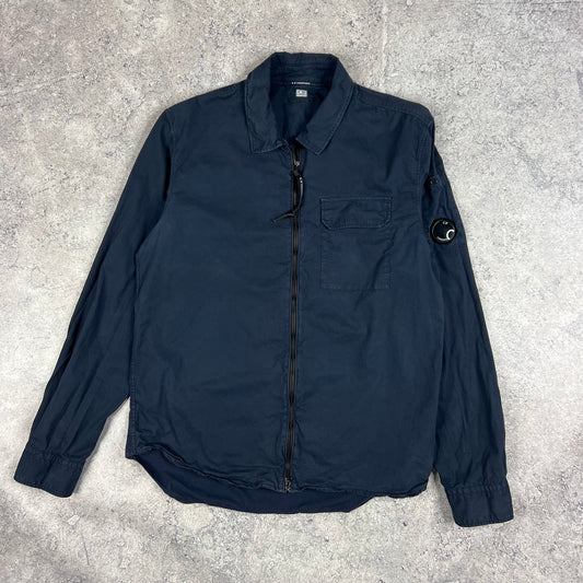 CP Navy Cotton Lens Overshirt Large 22”