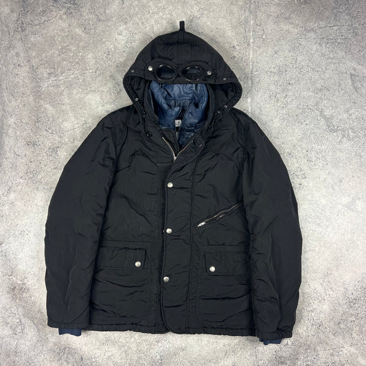 CP Company Navy Frosted Mille Miglia Jacket Size 52 L/XL 23.5”