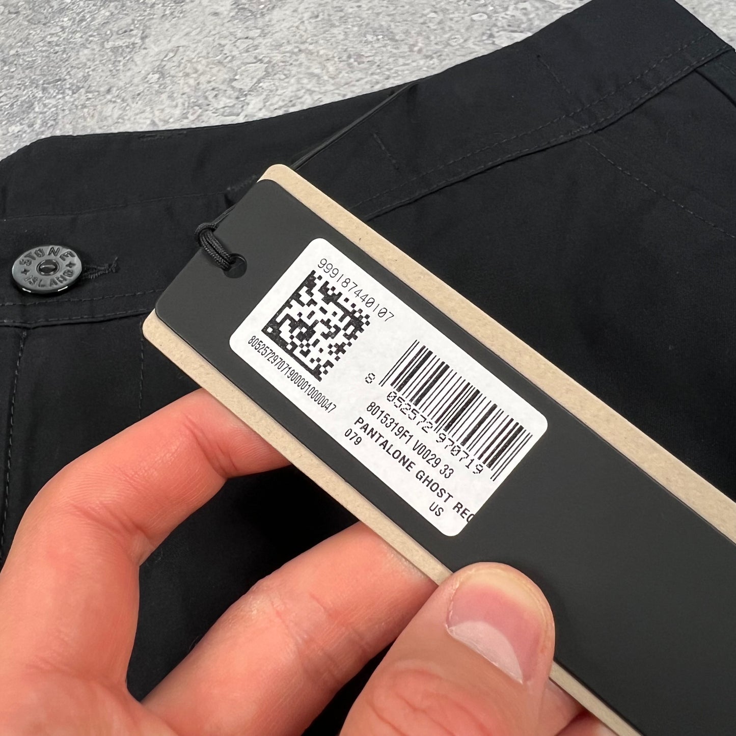 Stone Island Black Ghost Ventile Cargo Trousers W33-34” BNWT