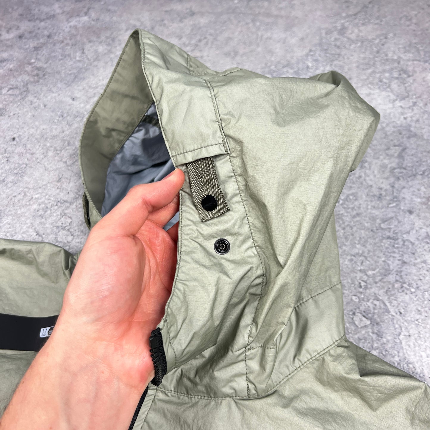Stone Island Green Membrana Jacket XL 25.75” BNWT