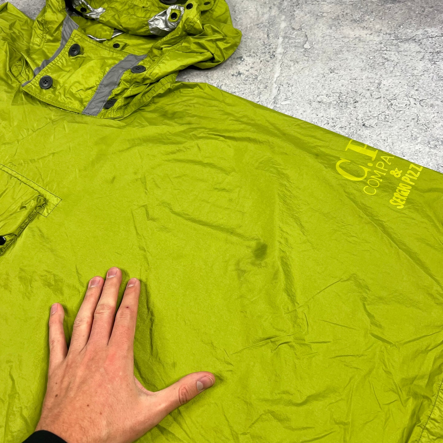 CP Company x Serge Pizzorno Goggle Poncho