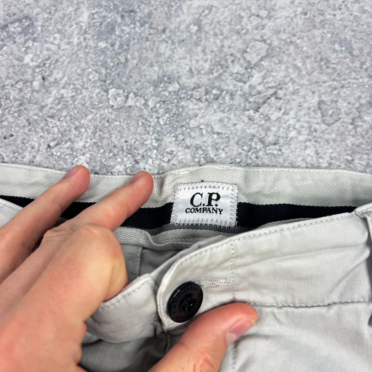 CP Company Grey Lens Cargos Size 48- W32”