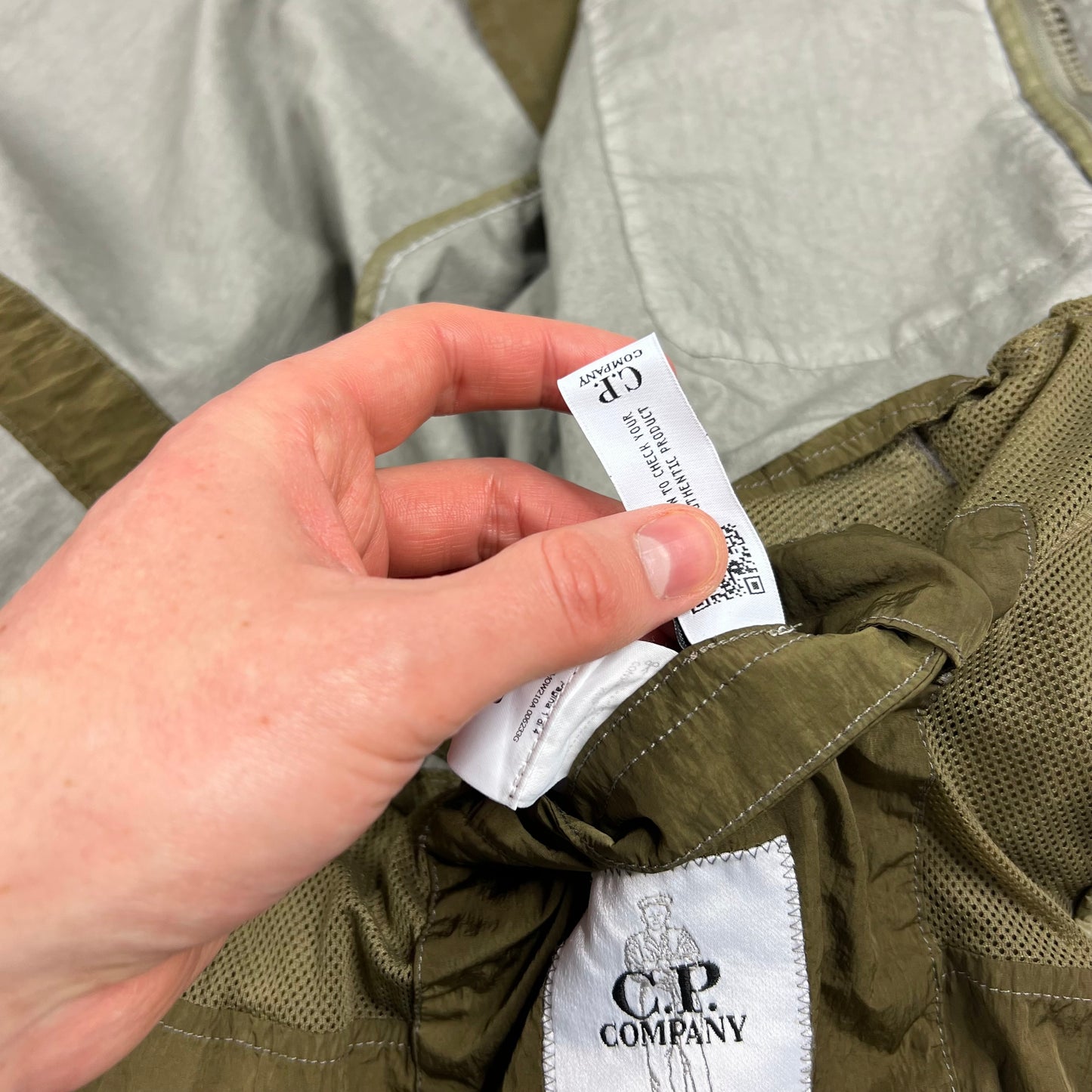 CP Company 50 Fili Gum Jacket Size 46- S/M- 21”