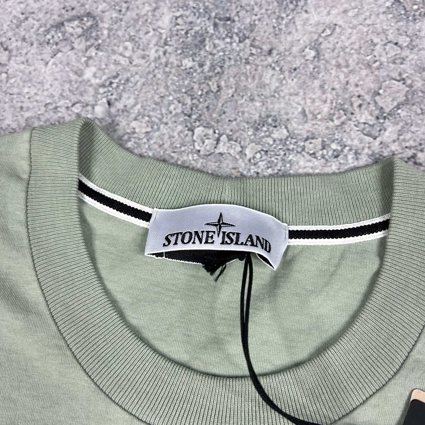 Stone Island Green/Black Compass T-Shirt BNWT
