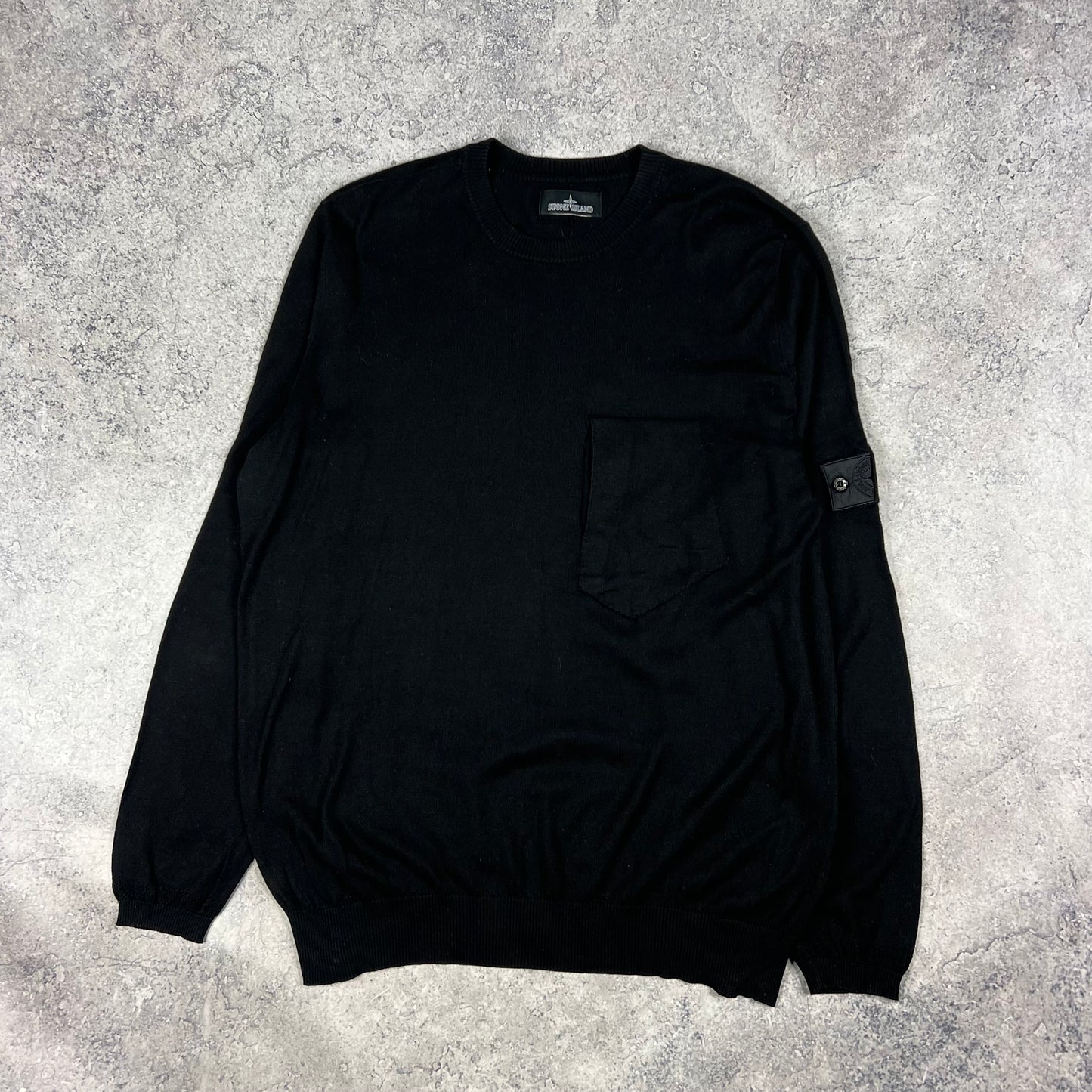 Stone Island Black Shadow Project Knit Jumper 3XL 25”