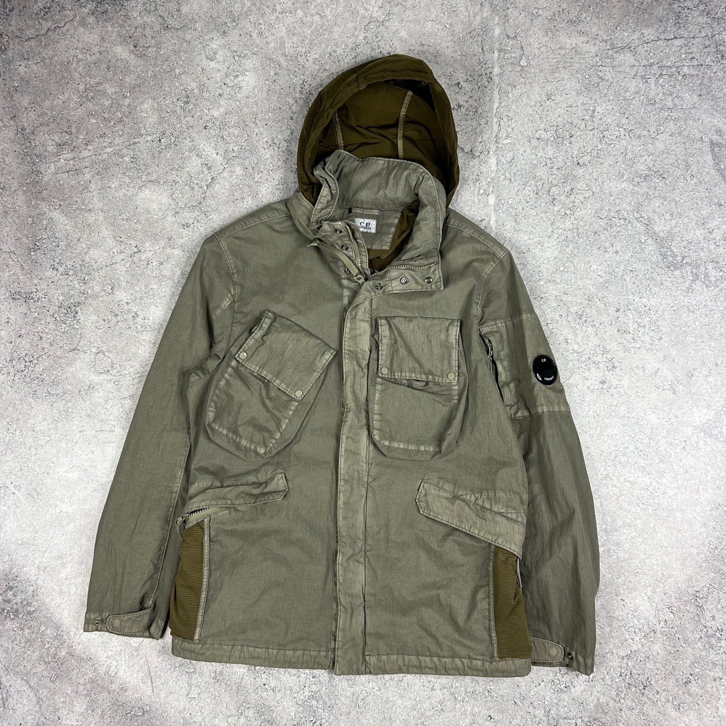 CP Company 50 Fili Gum Jacket Size 46- S/M- 21”
