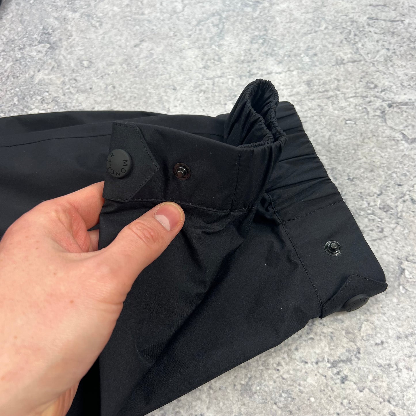 Moncler Black Goretex Daynamic Cargos Small 30”