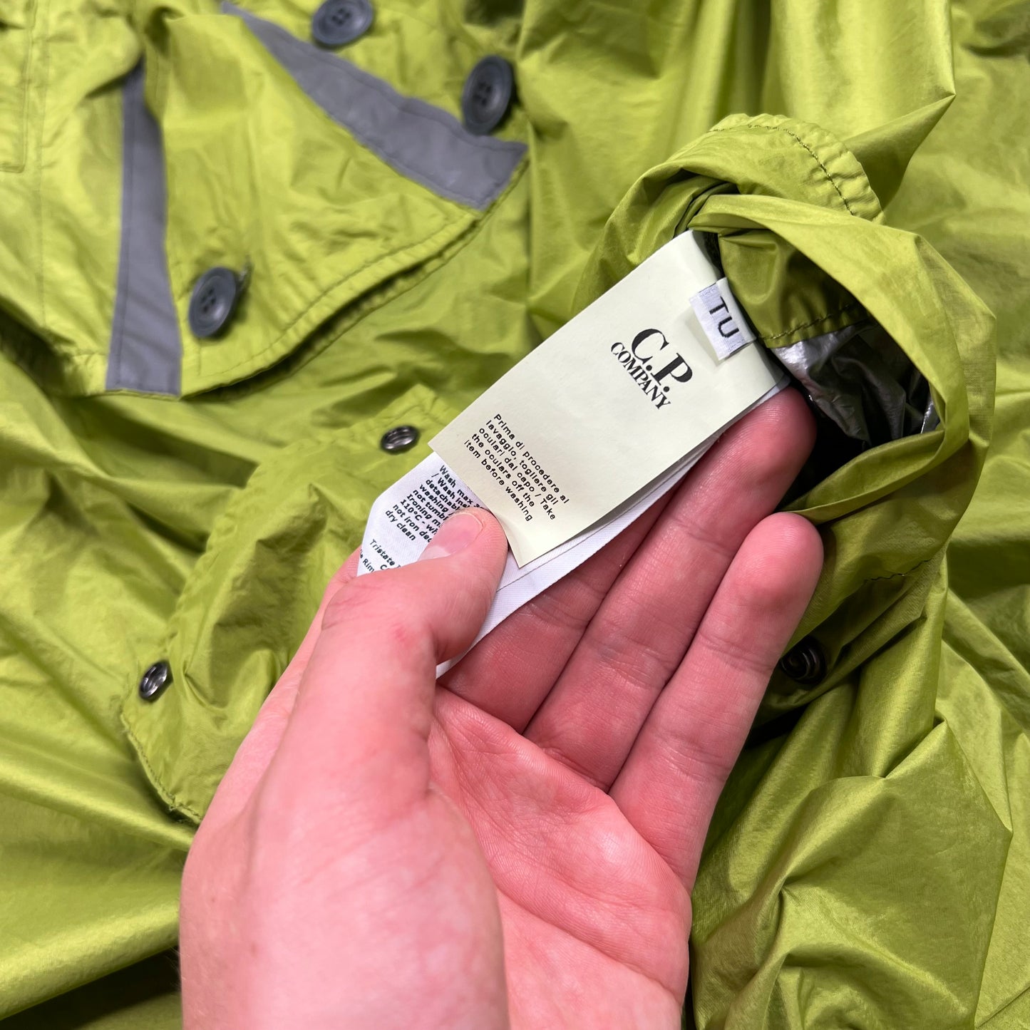 CP Company x Serge Pizzorno Goggle Poncho
