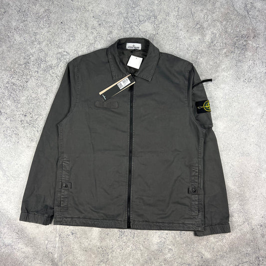 Stone Island Dark Grey Overshirt XL 23.5”