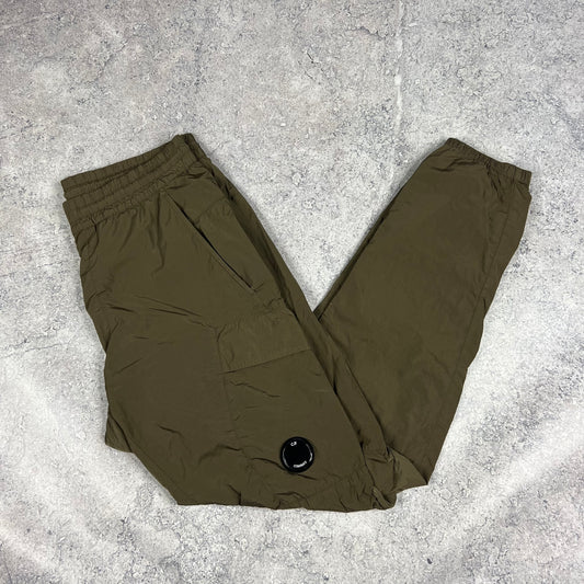 CP Company Khaki Lens Chrome Cargo Trousers Size 46- W30-32”