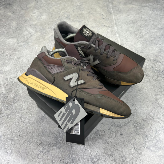 Stone Island x New Balance 998 Trainers UK8.5