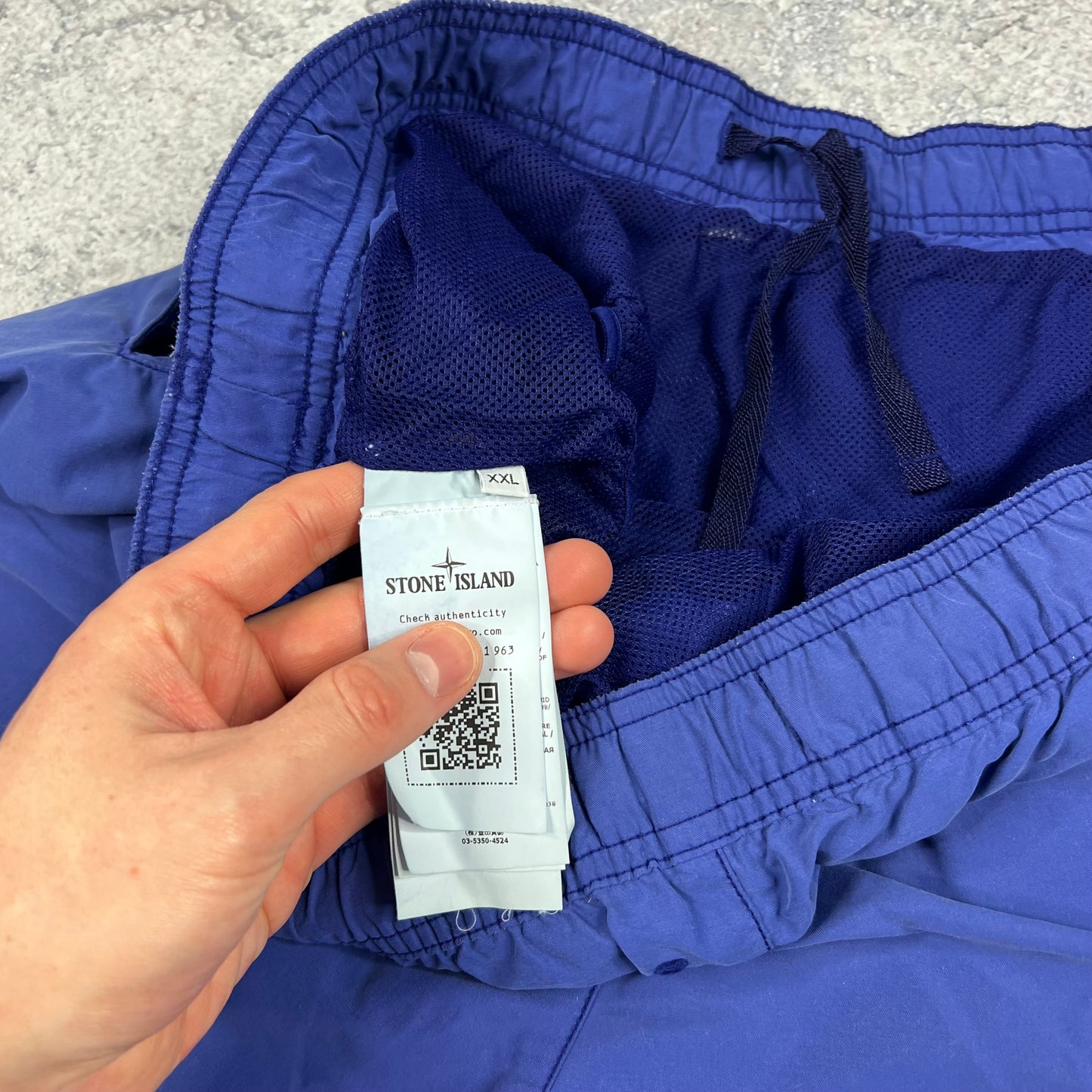 Stone Island Blue Swimshorts XXL 38”