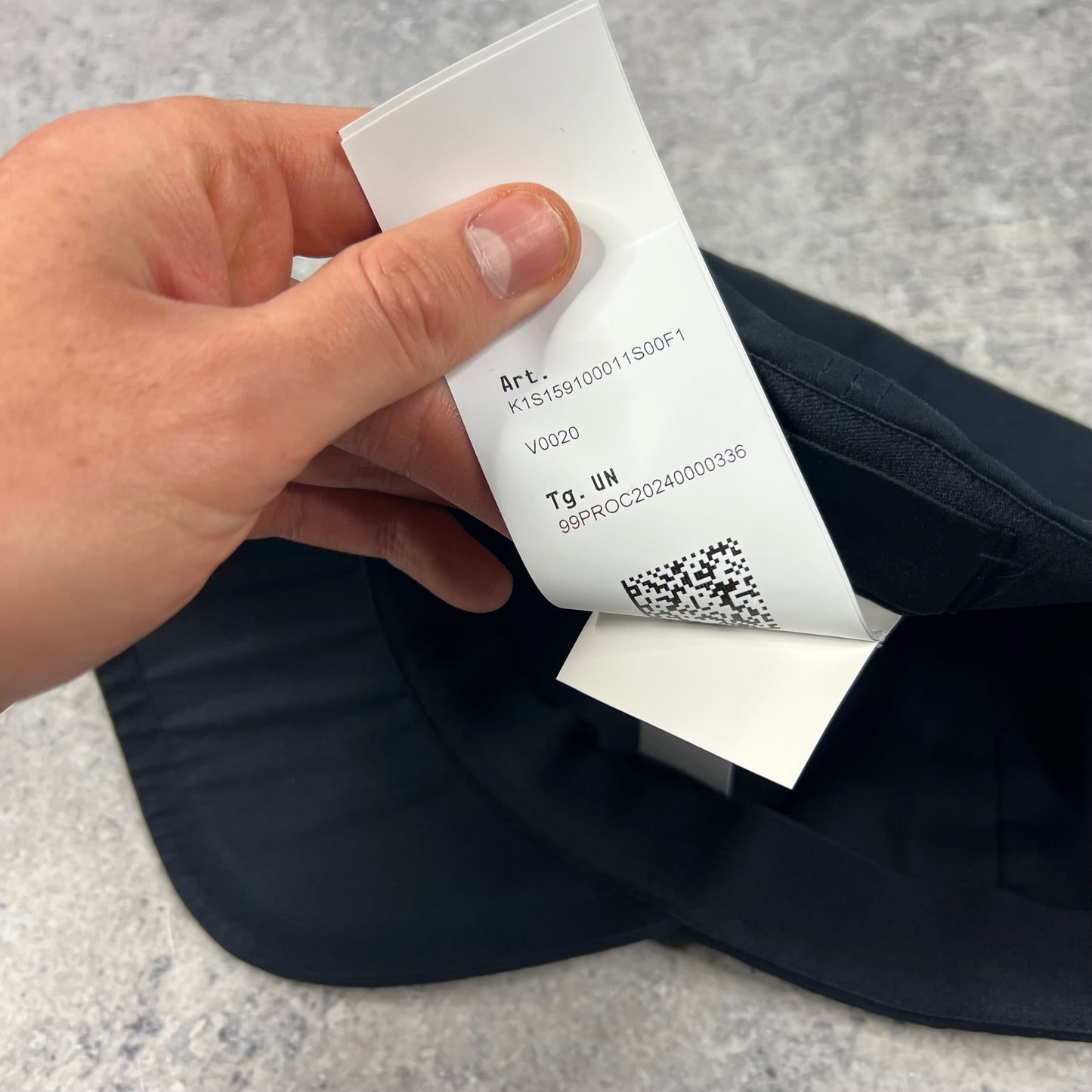 Stone Island Navy Ghost Cap