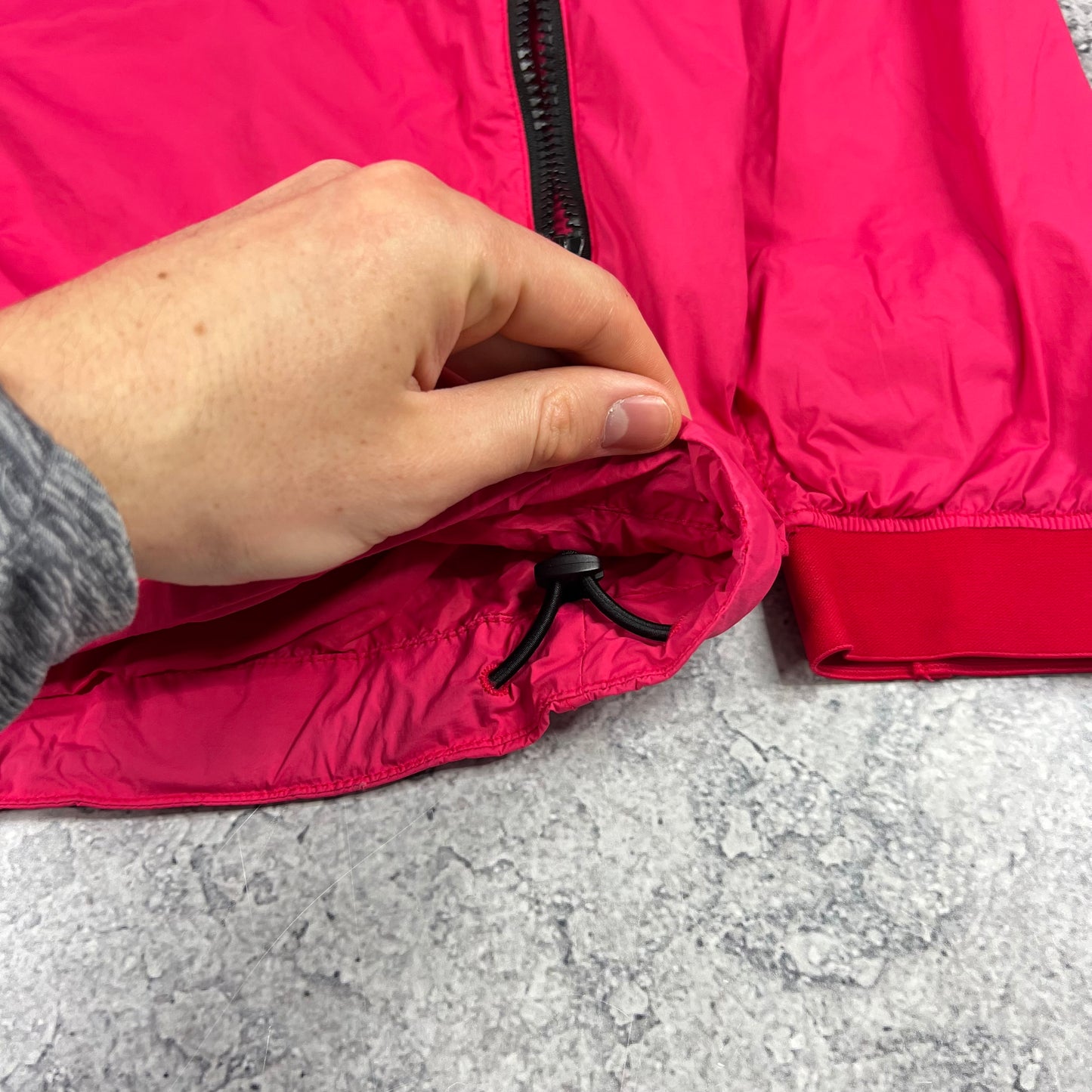 Stone Island Pink Skin Touch Jacket Large 23”