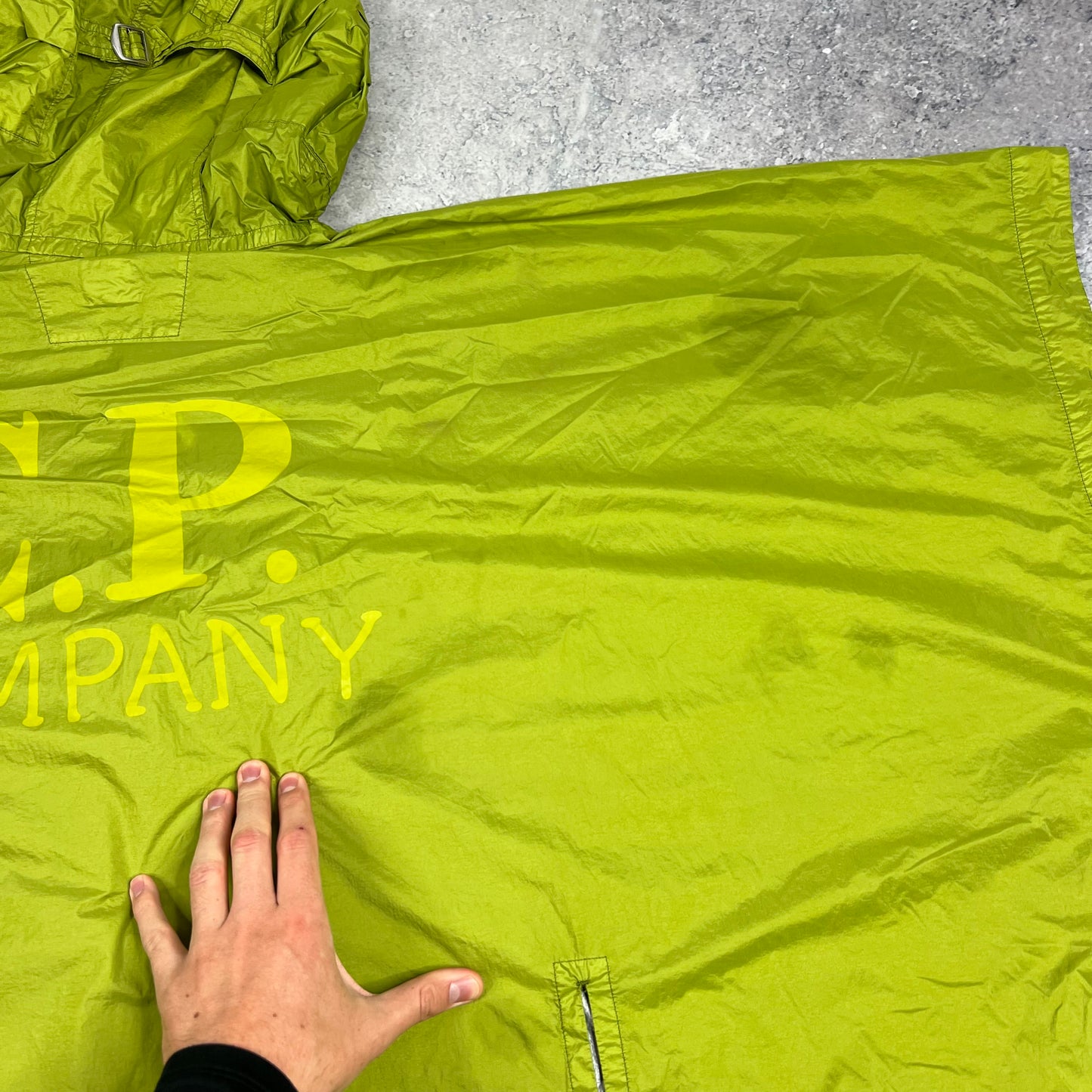 CP Company x Serge Pizzorno Goggle Poncho
