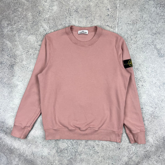 Stone Island Pink Sweatshirt Large 23”