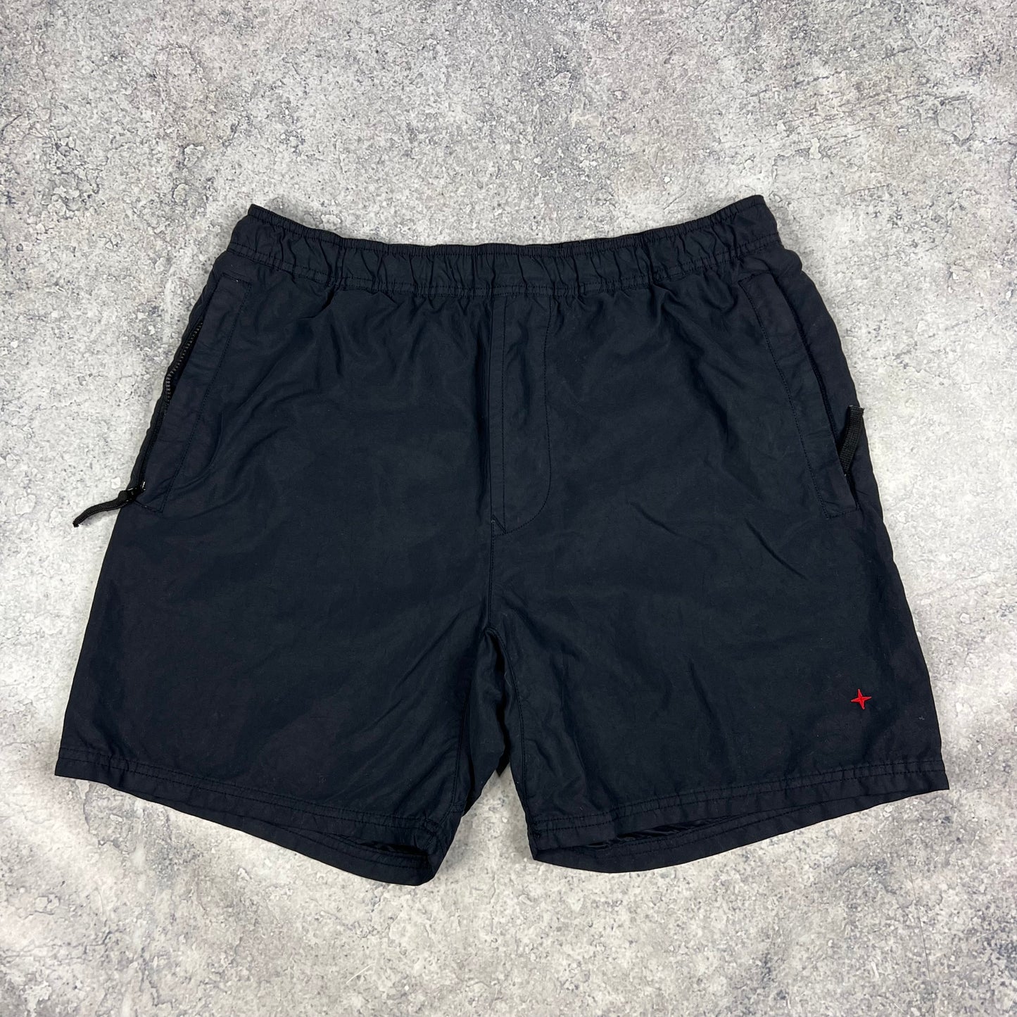 Stone Island Marina Black Swimshorts Medium 32”