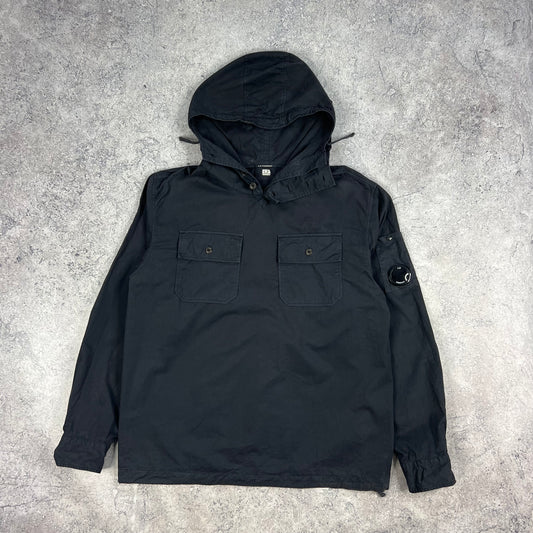 CP Company Black Gabardine Smock Medium 22.25”
