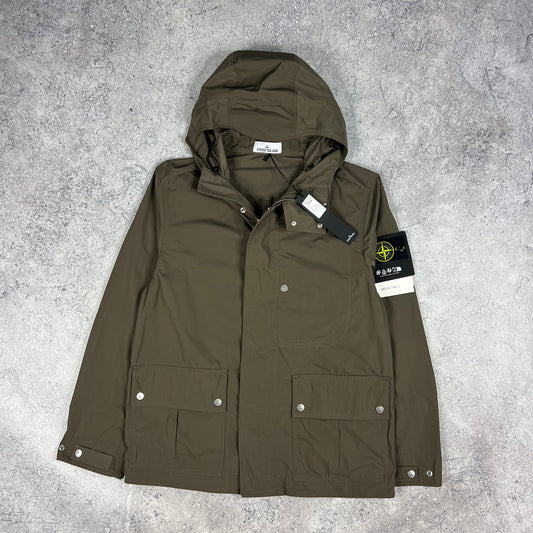 Stone Island Hooded Micro Twill Jacket Medium 22” BNWT