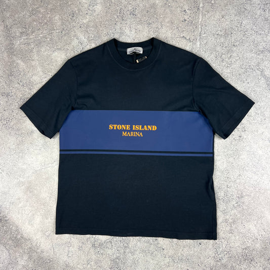 Stone Island Marina Navy T-Shirt Medium 23”