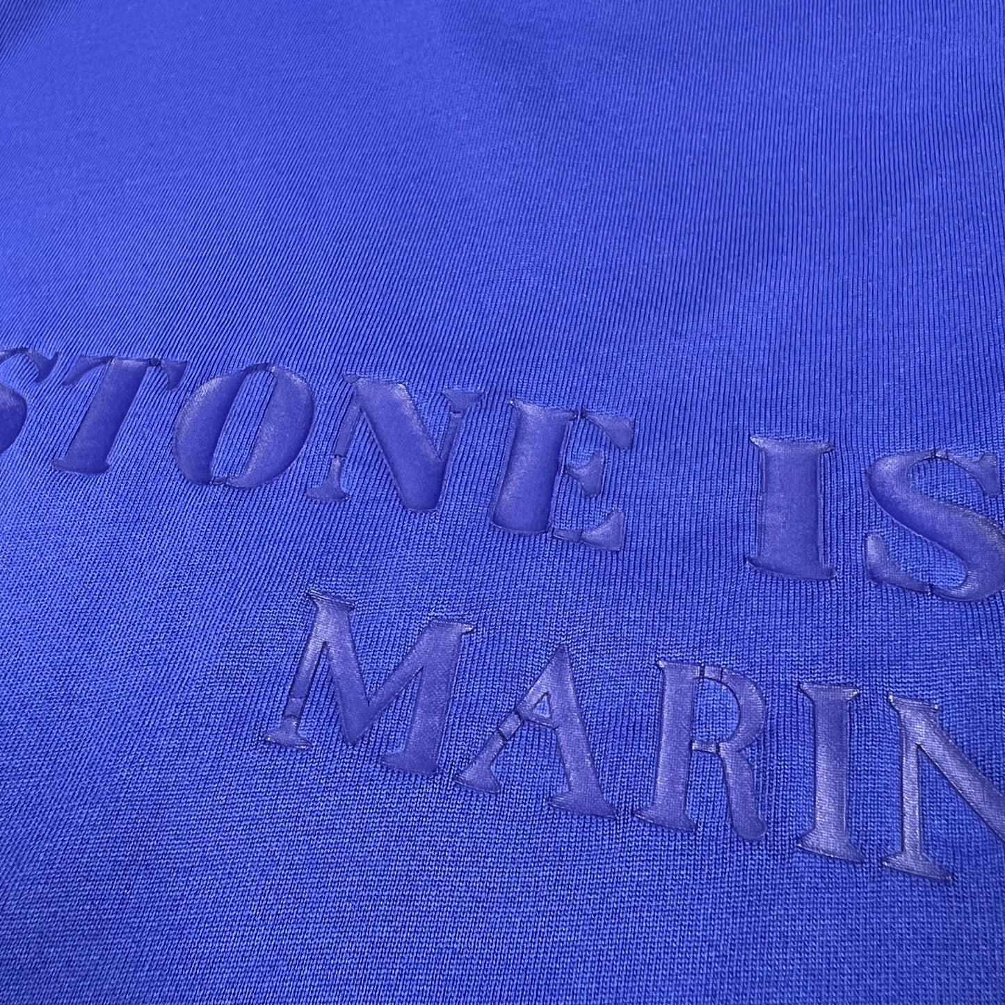 Stone Island Marina Blue T-Shirt Large 22.5”