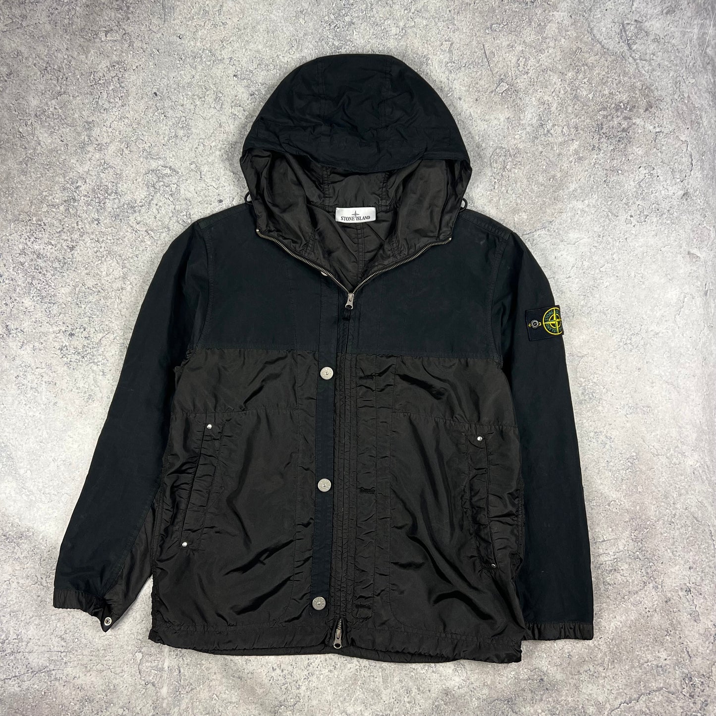 Stone Island Polyester Tela David Light Jacket Large 22.5”