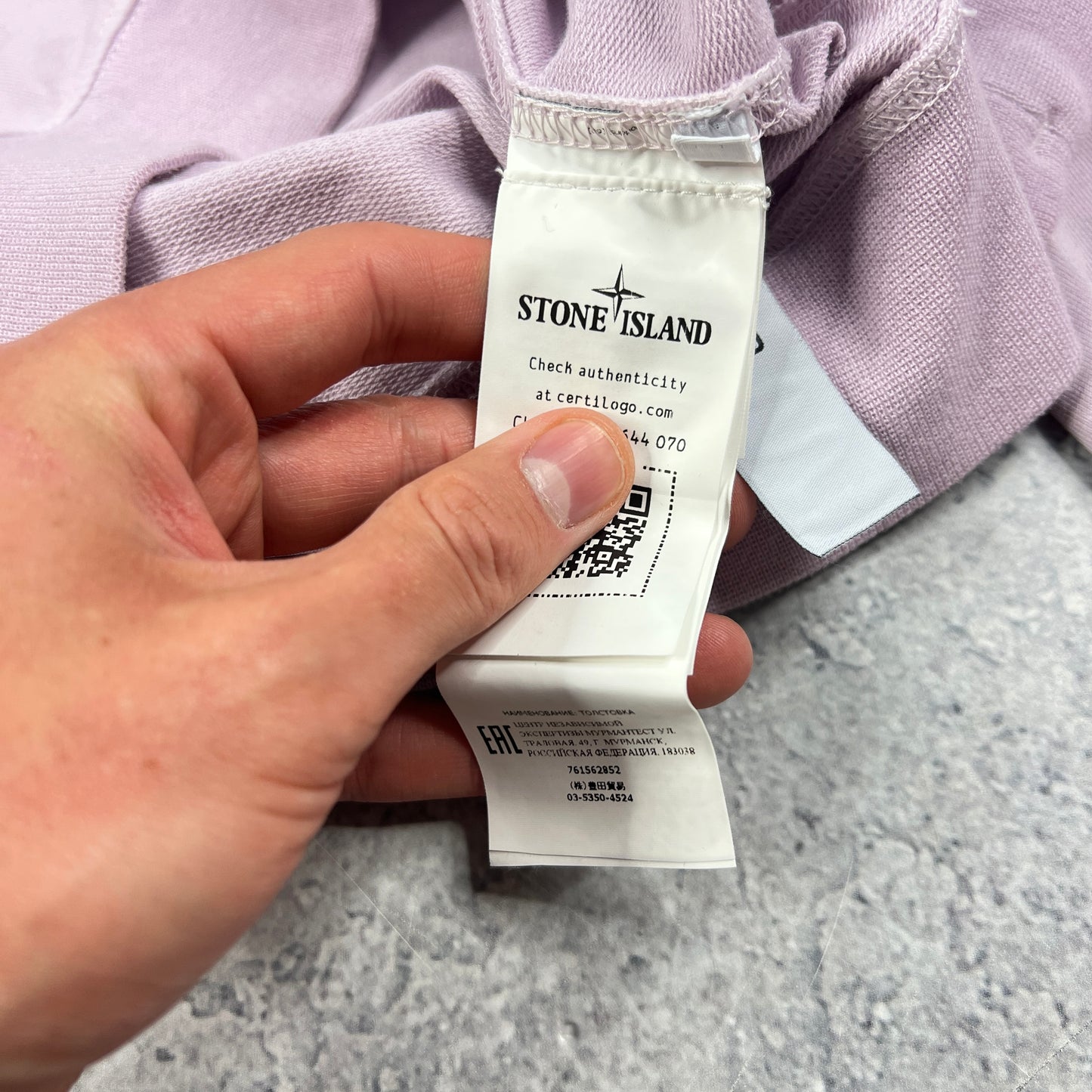 Stone Island Pink Pullover Hoodie XL 24.75”