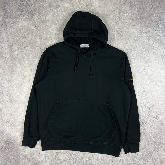 Stone Island Black Pullover Hoodie 3XL 27.5”