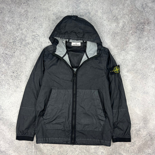 Stone Island Black Membrana Jacket Small 20.5”