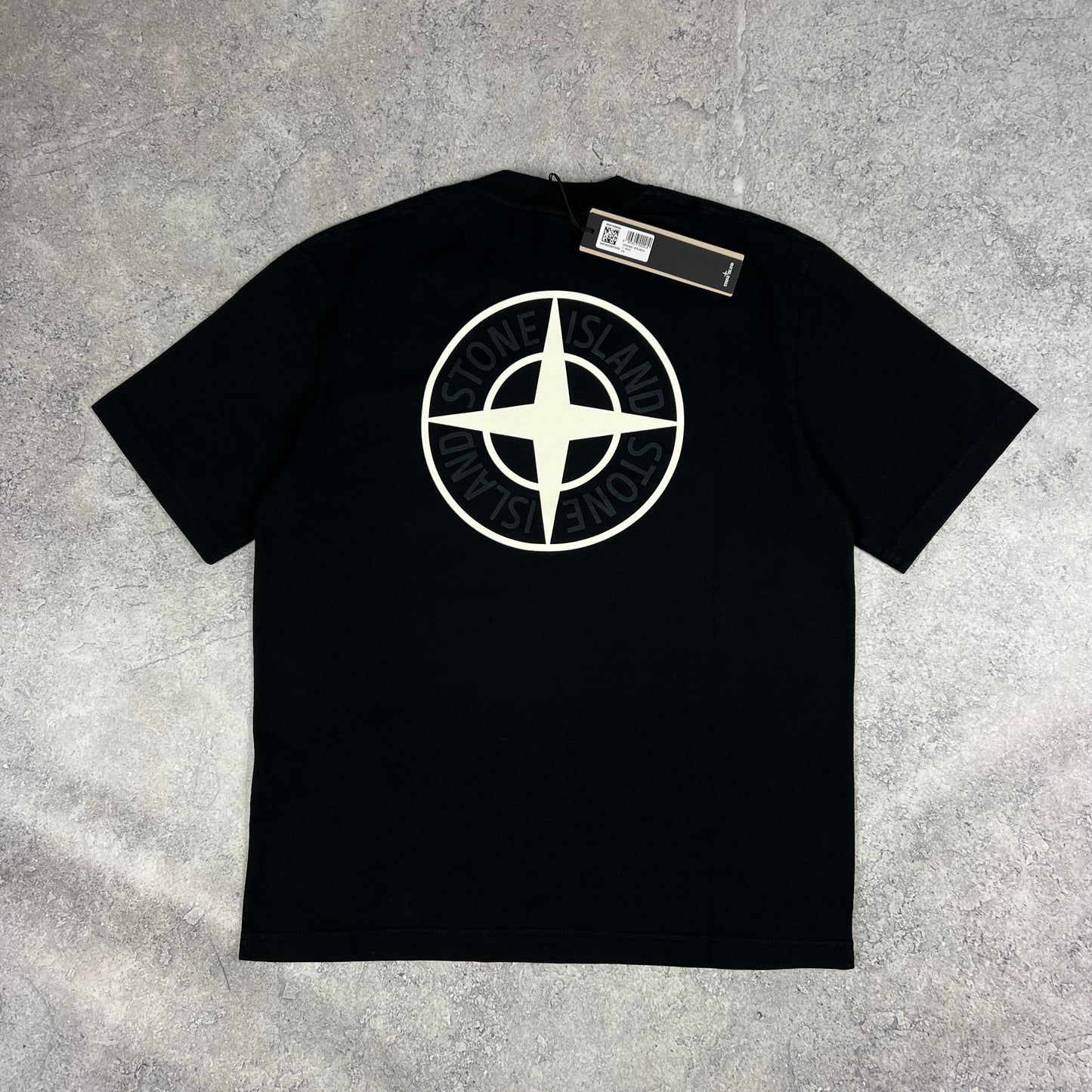 Stone Island Black Dial T-Shirt Medium 22” BNWT
