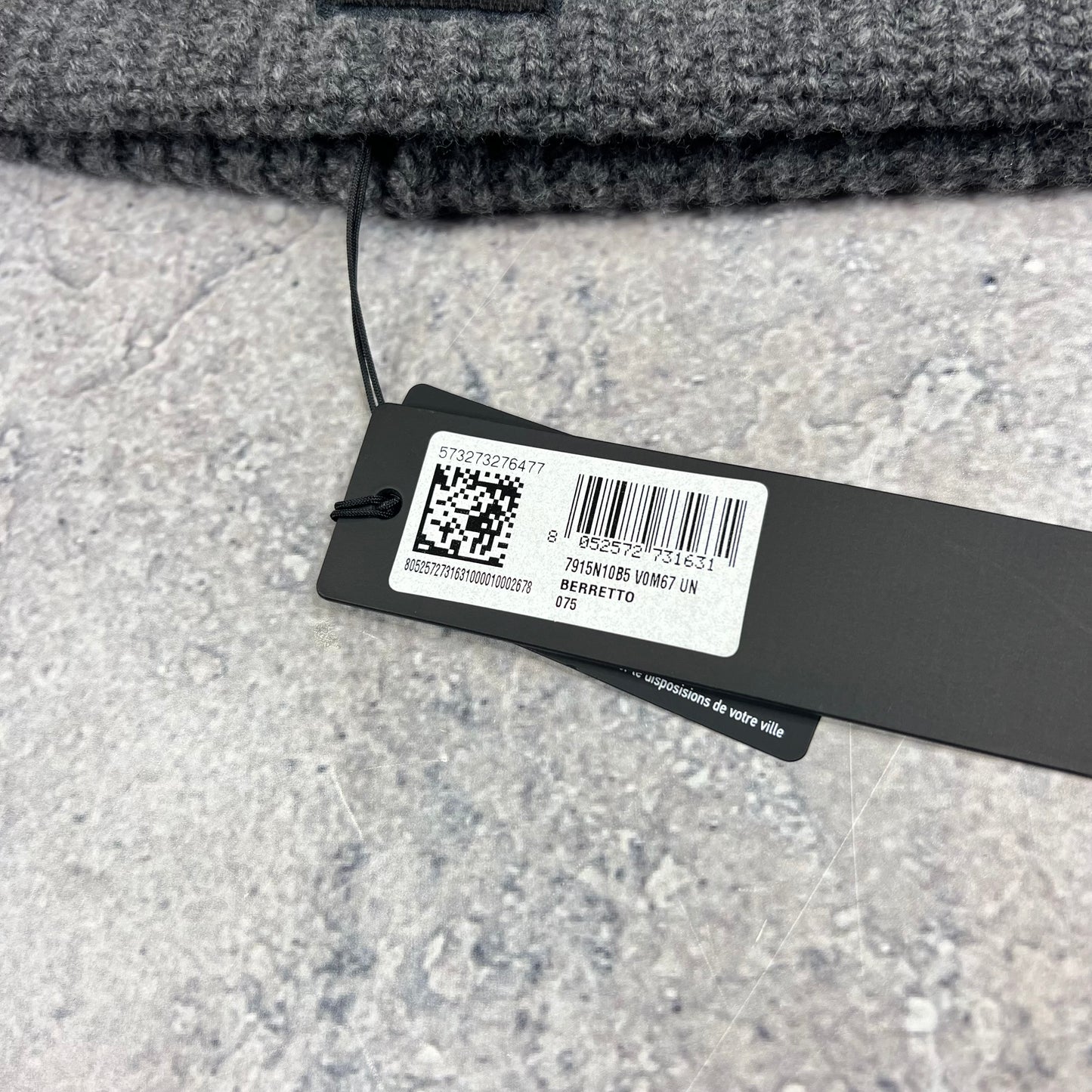 Stone Island Grey Beanie BNWT