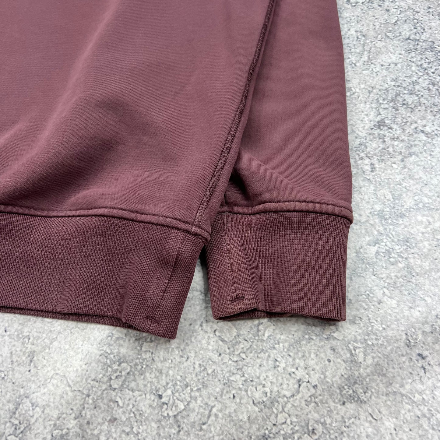 Stone Island Burgundy Wine Sweatshirt XL 23.5”