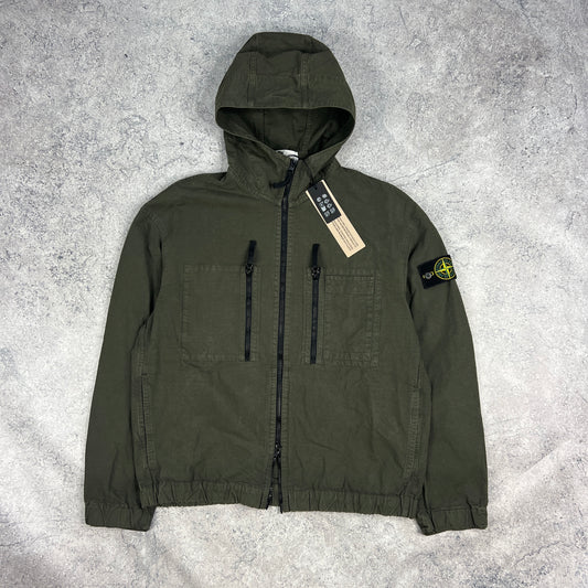 Stone Island Khaki Ripstop Jacket BNWT