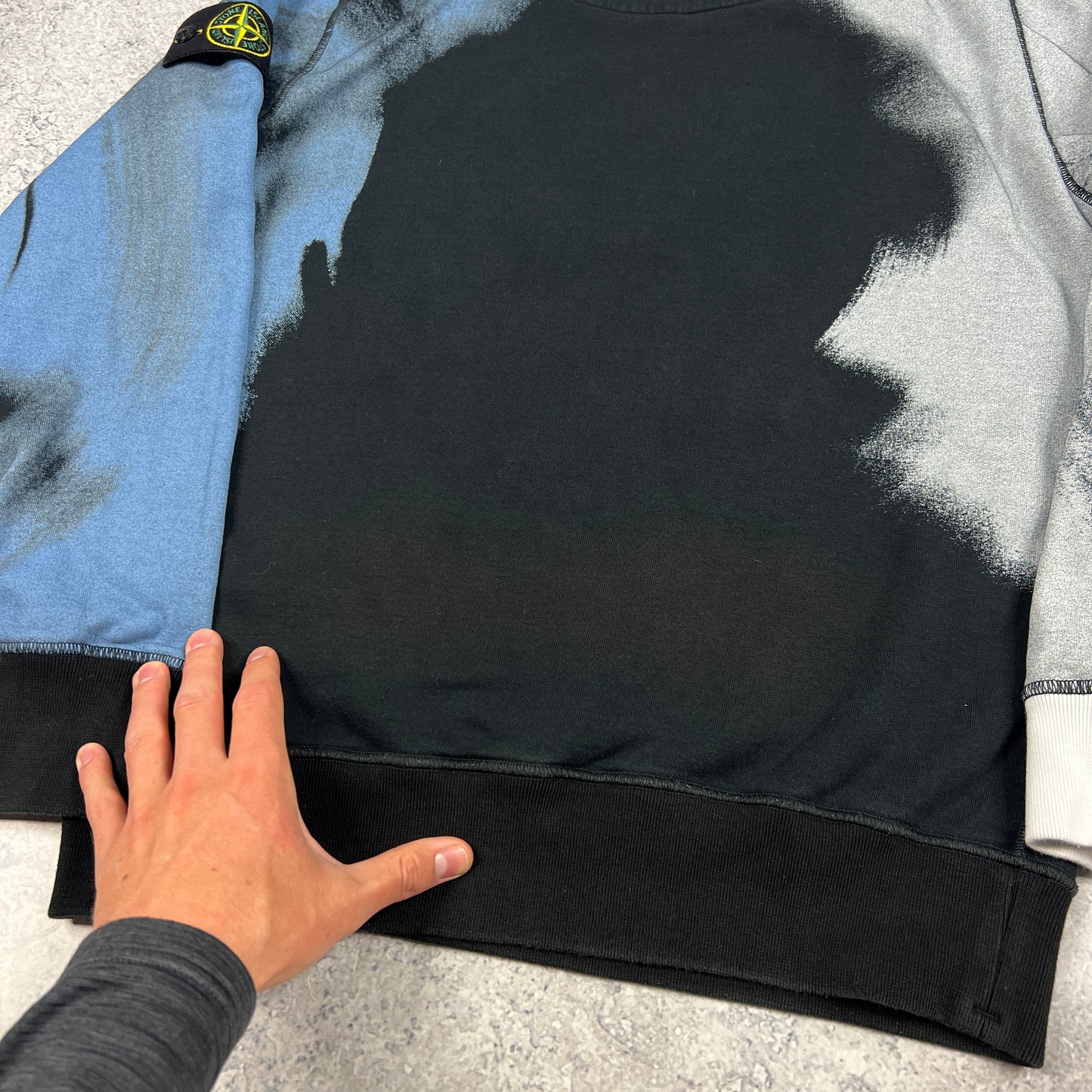 Stone Island Motion Saturation Sweatshirt Medium 23”