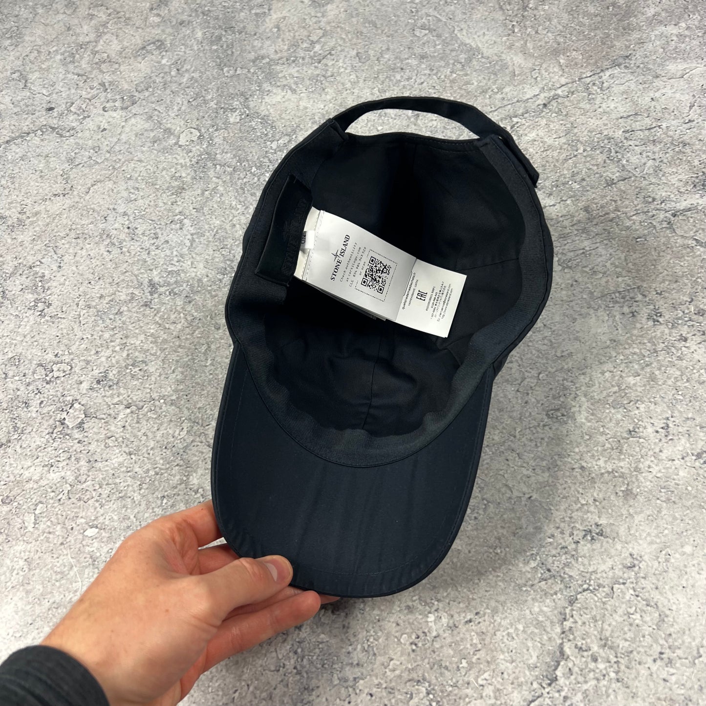 Stone Island Navy Ghost Cap
