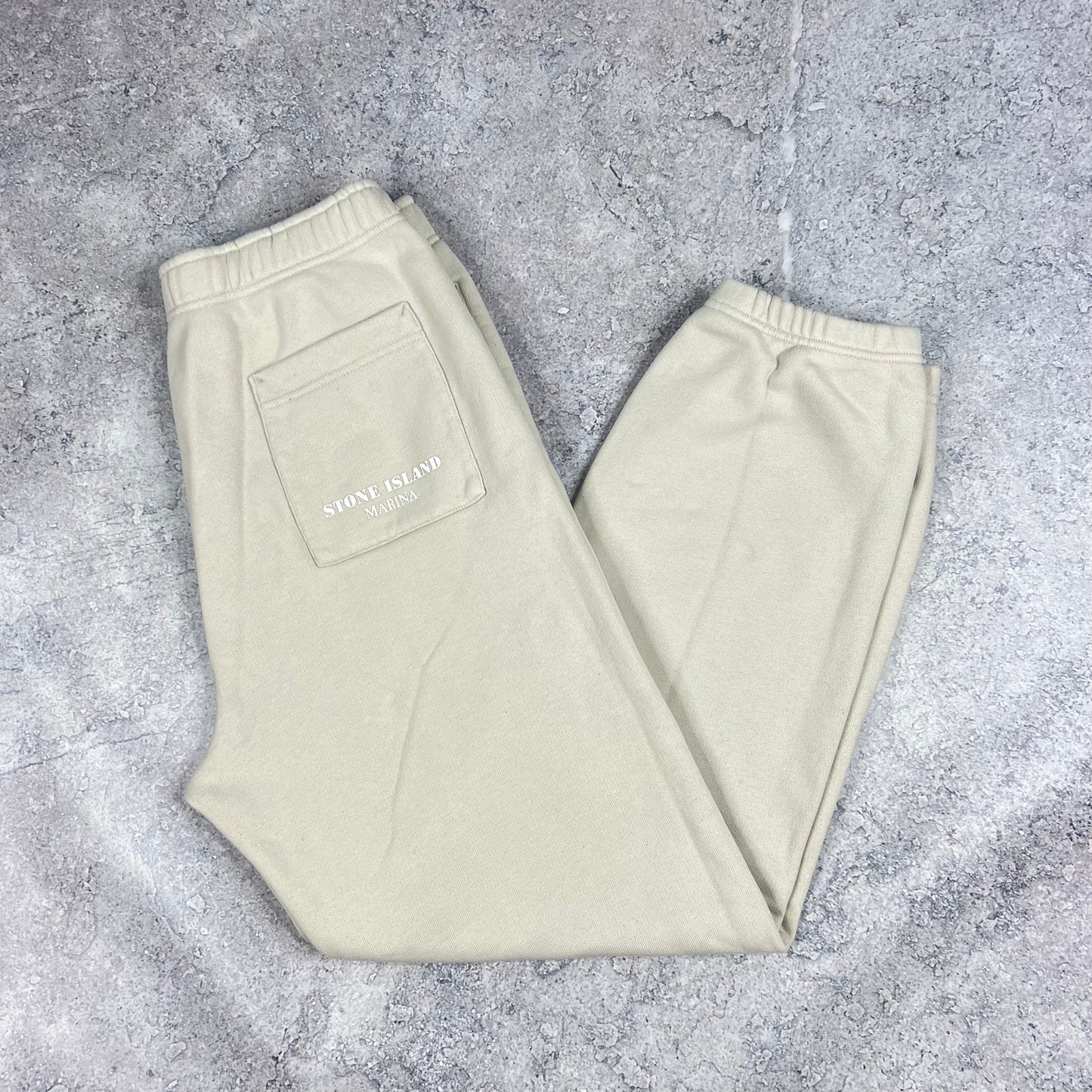 Stone Island Marina Beige Joggers Medium 32”