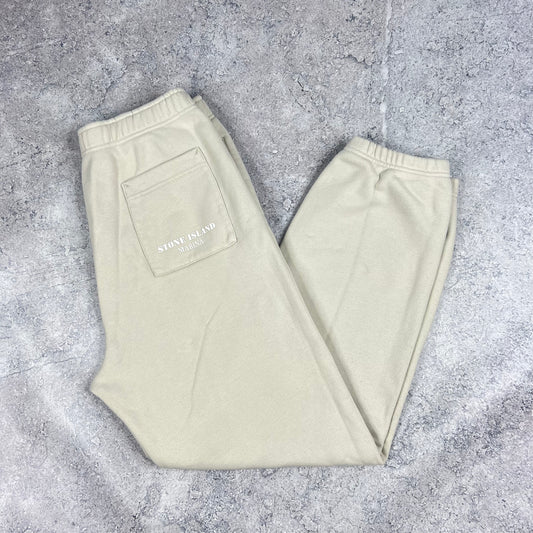 Stone Island Marina Beige Joggers Medium 32”