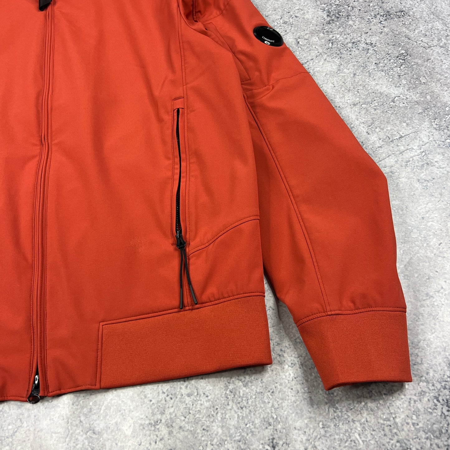 CP Company Orange Lens Shell-R Jacket 48- Medium 22.25”