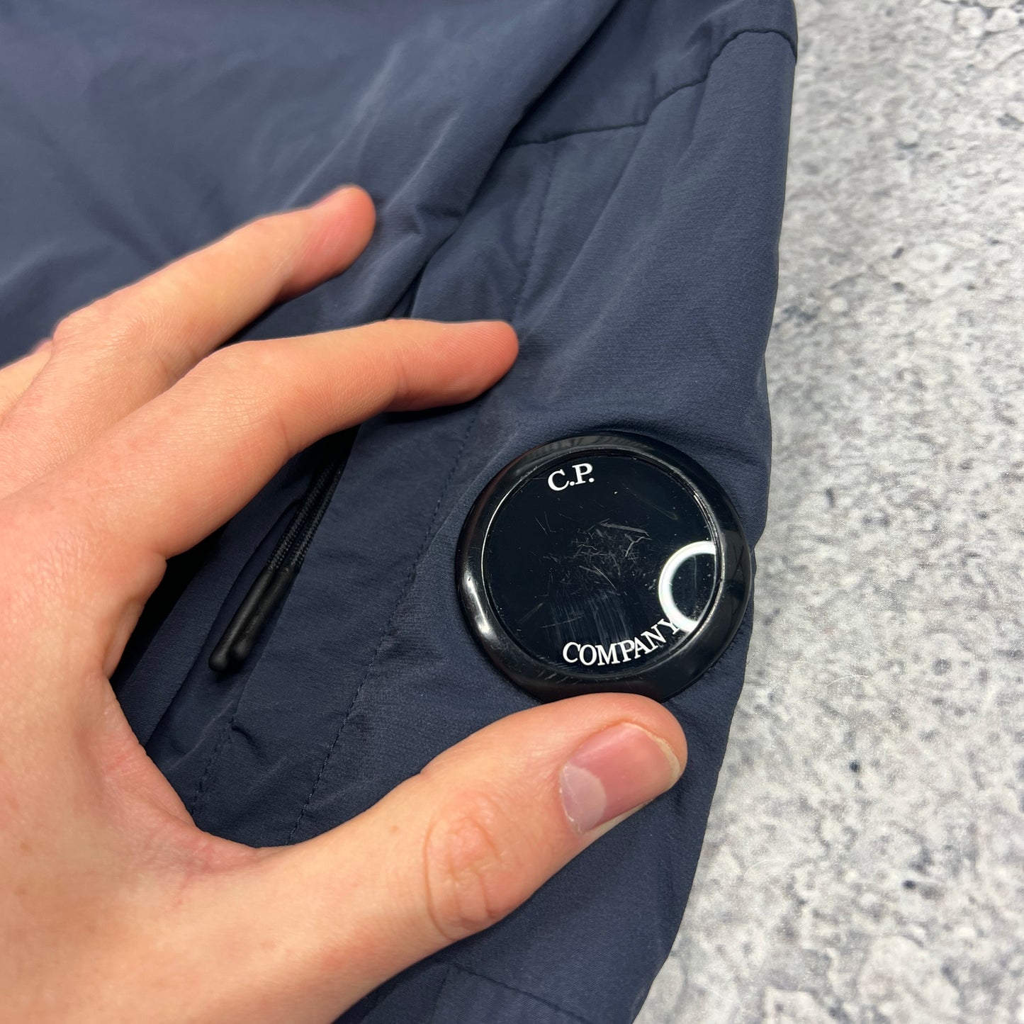 CP Company Navy Shell Smock Small 21”