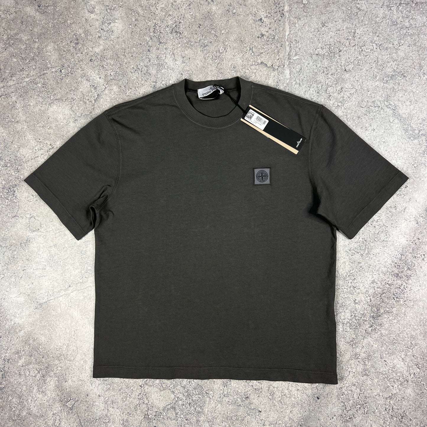 Stone Island Charcoal Oversized T-Shirt Small 22” BNWT